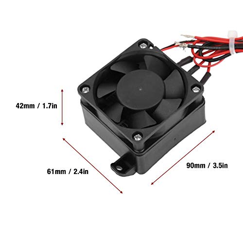 ViaGasaFamido 110V Mini Fan Heater for Small Spaces