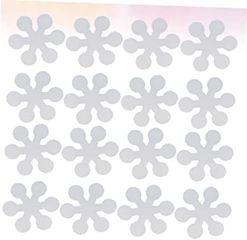 Happyyami 20Pcs Snowflake Non Slip Stickers for Bathtub Kitchen Stairs
