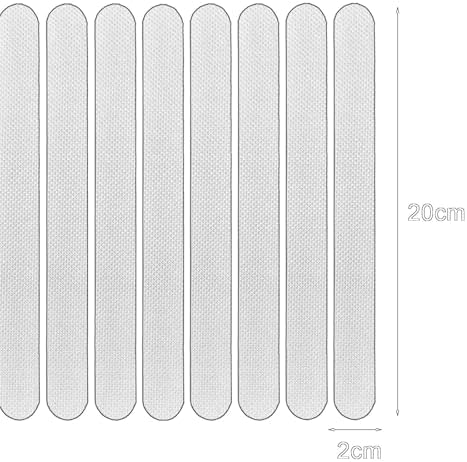 12x Bathtub Non-Slip Stickers for Safety and Traction