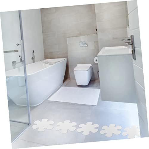 HAKIDZEL 2 Sets Non Slip Bathtub Stickers with Shell Flower Designs