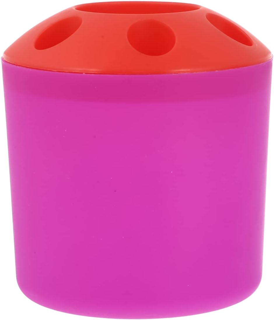 LIFKOME 4-Compartment Toothbrush Holder Organizer 1