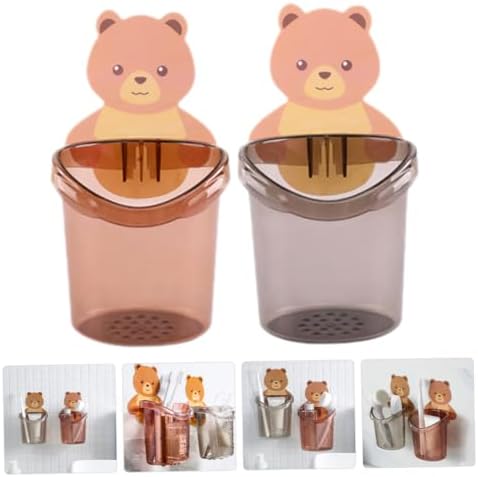 MAGICLULU Cartoon Toothbrush Holder 2pcs