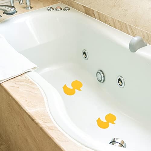 LUOZZY Bathtub Non-Slip Cartoon Duck Sticker