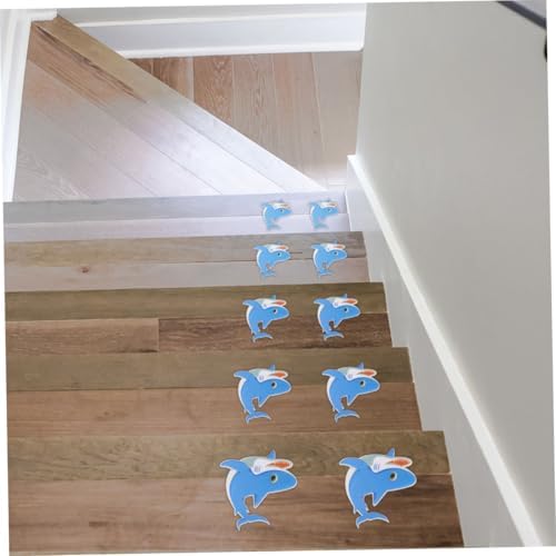 PRETYZOOM Marine Animal Bathtub Stickers 6 Pack Non-Slip Decor
