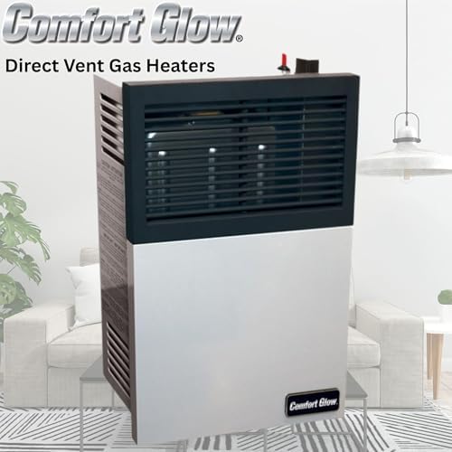 Comfort Glow 11000 BTU Natural Gas Wall Heater Gray