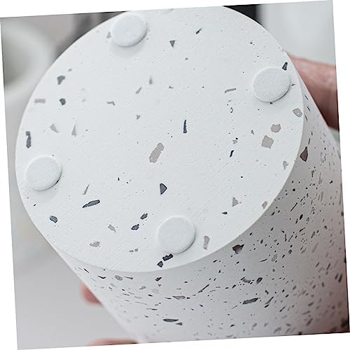 PRETYZOOM Elegant Marble Bathroom Toothbrush Holder Set