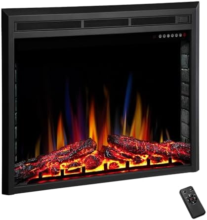 RWFLAME 39 Electric Fireplace Insert with Touch Screen