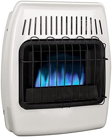 HYVIF UTY 20000 BTU Natural Gas Wall Heater - Dual Fuel Vent-Free White
