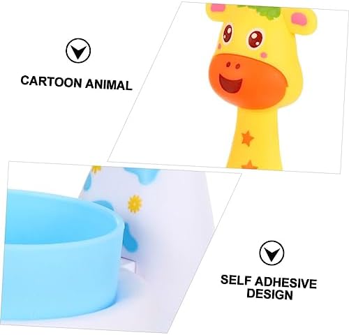 Cartoon Animal Toothbrush Holder Set for Bathroom