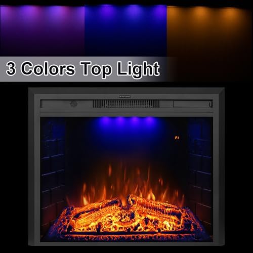 Dreamflame 36 Inch Electric Fireplace with Remote Control