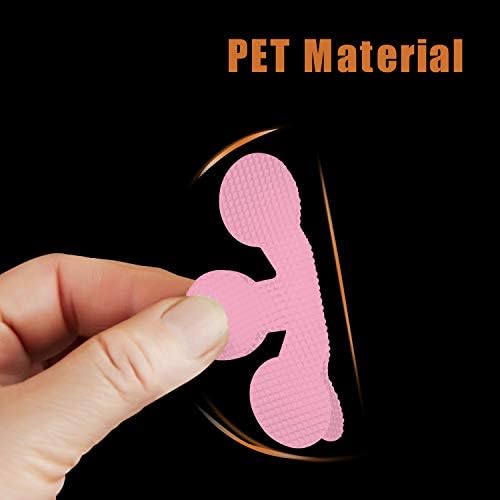 Secopad Non-Slip Bathtub Stickers with Scraper Pink 1