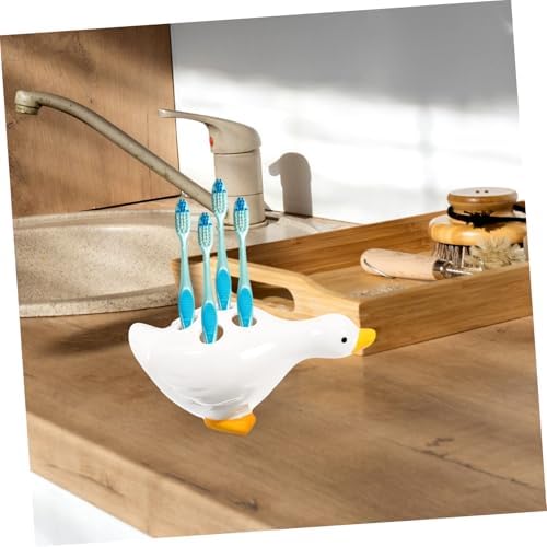 LIFKOME Cute Cartoon Toothbrush Holder for Bathroom