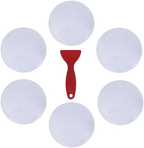 XURI 6pcs Non-Slip Bathtub Stickers for Safety