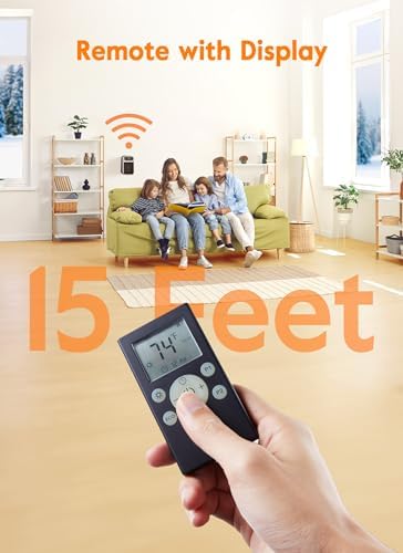 GiveBest 800W Wall Heater with Remote Control