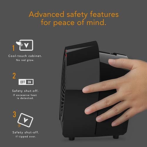 Vornado Velocity 1R Personal Space Heater Black