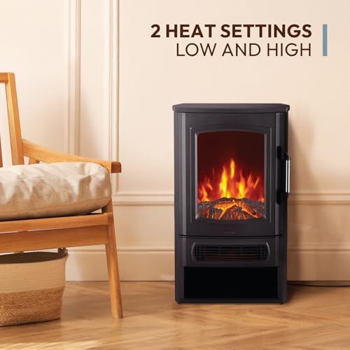 Cambridge 3 Panel Electric Fireplace with Remote Control