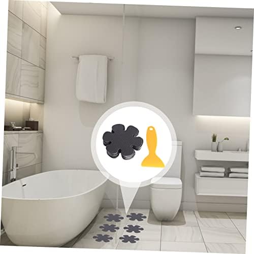 Happyyami 20pcs Flower Shaped Non-Slip Bath Tub Stickers