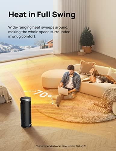 Dreo 1500W Electric Space Heater with Remote 1