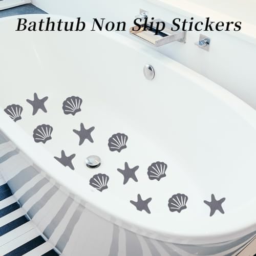 48PCS Bathtub Non Slip Stickers Set with Scraper