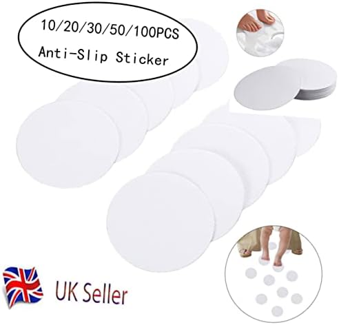 Anneome Non Slip Bathtub Decals 10x4 Peva Stickers for Elderly Disabled