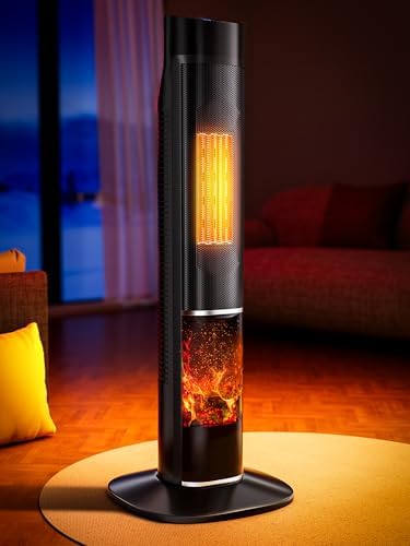 Uthfy 32IN Tower Heater with Remote and Oscillation