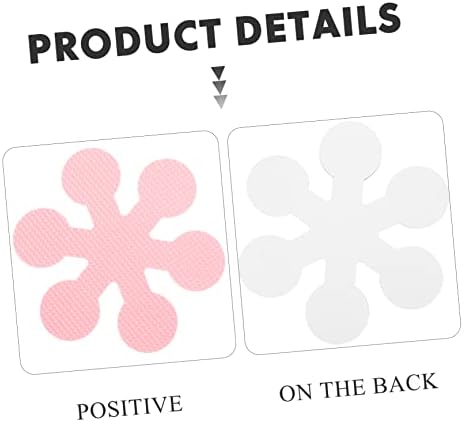 PRETYZOOM Snowflake Non-Slip Bathroom Stickers
