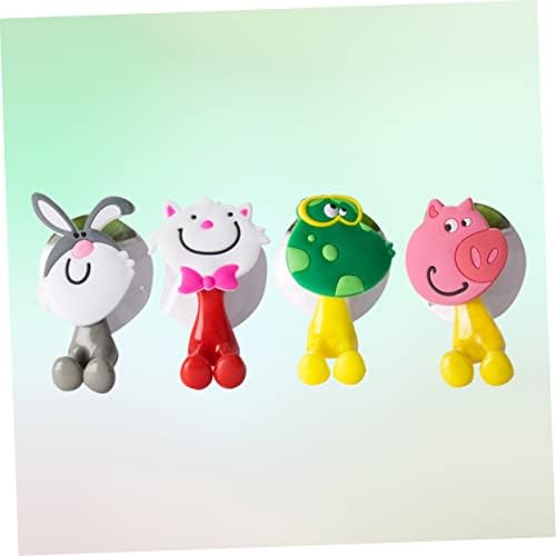 Anneome Cartoon Animal Suction Cup Toothbrush Holder