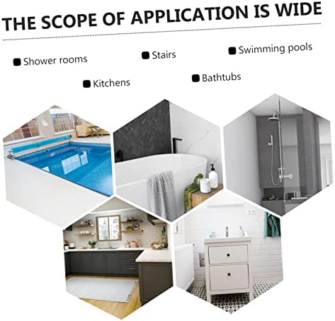 Anti-Slip Sticker 20 Sheets Tub Stickers for Kitchen and Bathroom