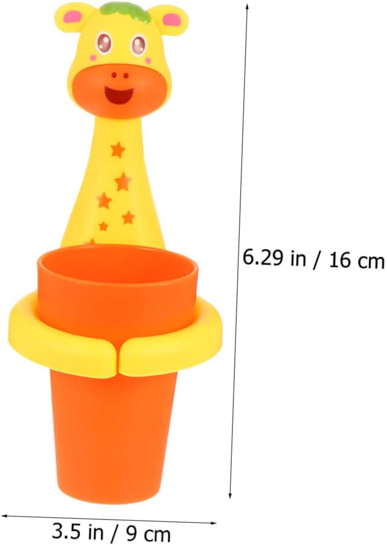 VALICLUD Cartoon Animal Toothbrush Holder 2 Sets