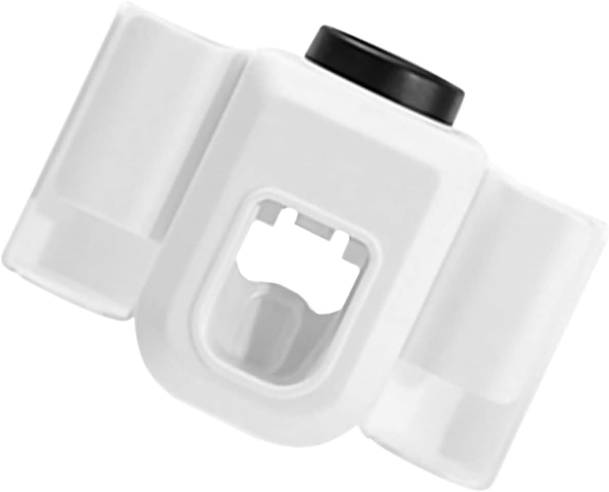 Amosfun 2pcs Wall Mounted Toothbrush Holder and Toothpaste Squeezer
