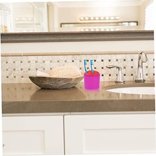 LIFKOME 4-Compartment Toothbrush Holder Organizer 1