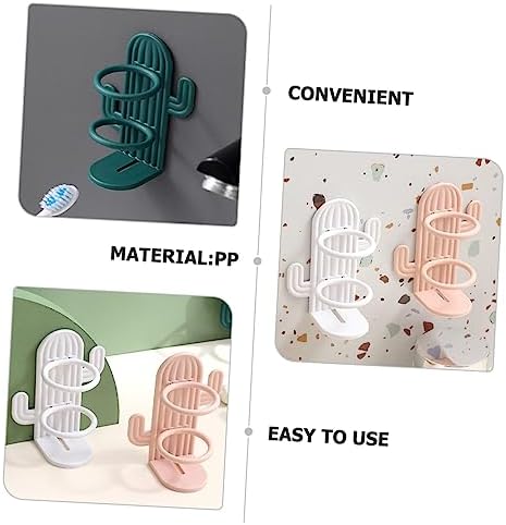 Ciieeo Wall Mounted Toothbrush Holder Organizer