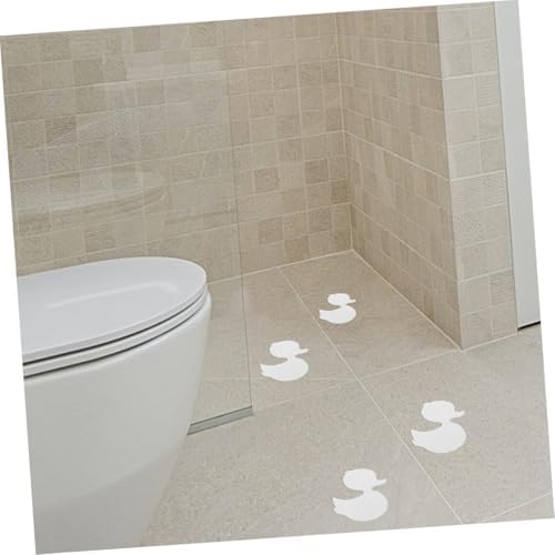 Amosfun 20pcs Duck Bath Stickers Non Slip Decorative Decals