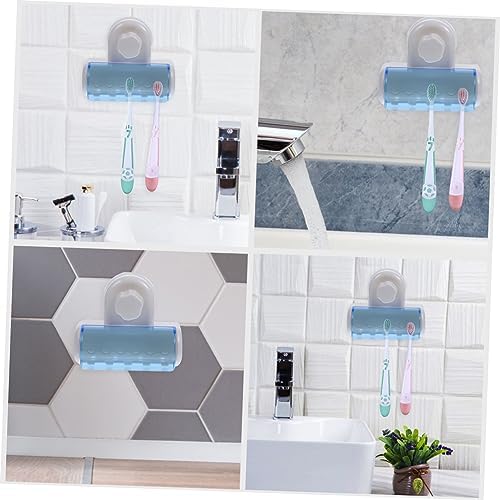 CATIEBYE 2pcs Suction Toothbrush Holder Wall Mounted
