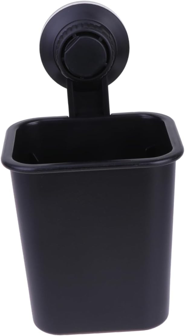 PRETYZOOM Wall Mounted Suction Toothbrush Holder with Toothpaste Mount