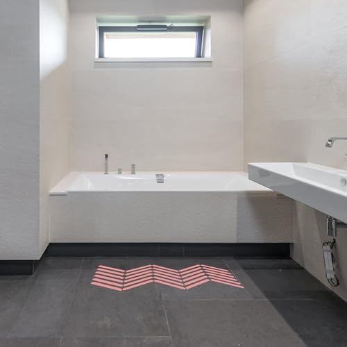 36pcs Pink Non-Slip Bathtub Sticker for Safety