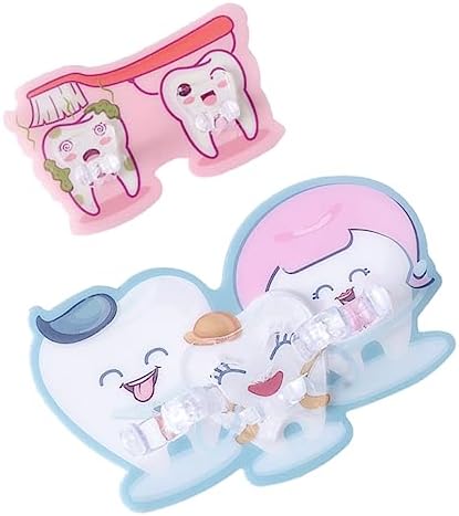 Zerodeko Hanging Toothbrush Holder for Boys Girls