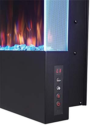 Napoleon Allure 38 Inch Electric Fireplace - Black