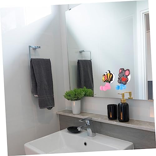 SOLUSTRE Suction Cup Toothbrush Holder 3pcs Set