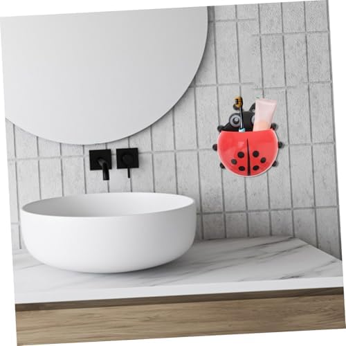 Happyyami 2pcs Wall Mounted Toothbrush Holder