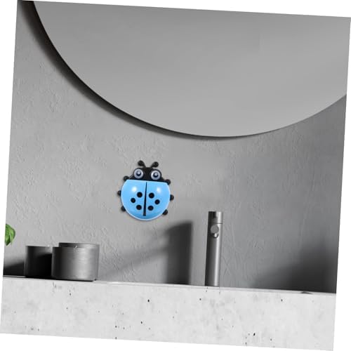 Happyyami 2pcs Wall Mounted Toothbrush Holder