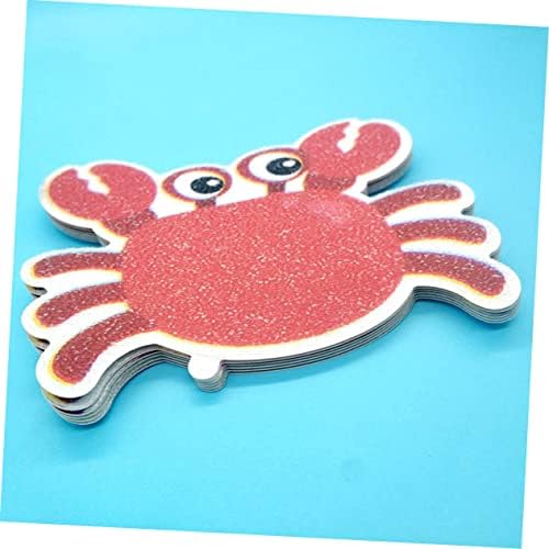 Marine Crab Non-Slip Stickers 5pcs for Bathroom Safety