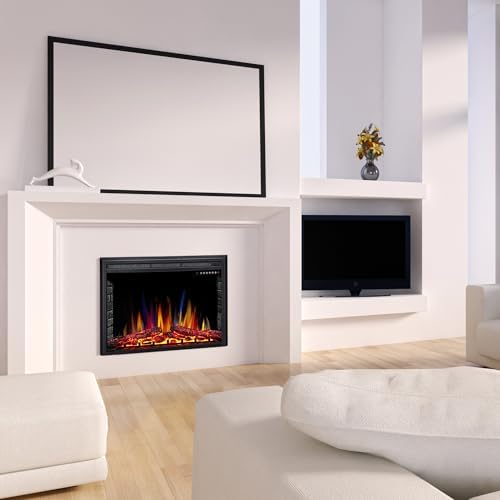 RWFLAME 39 Electric Fireplace Insert with Touch Screen