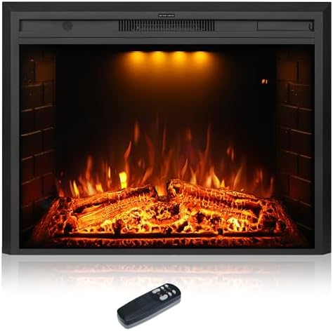 Dreamflame 36 Inch Electric Fireplace with Remote Control