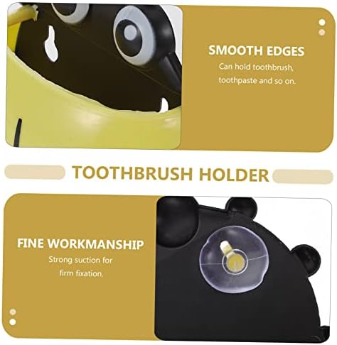 Veemoon Ladybug Wall-Mounted Toothbrush Holder