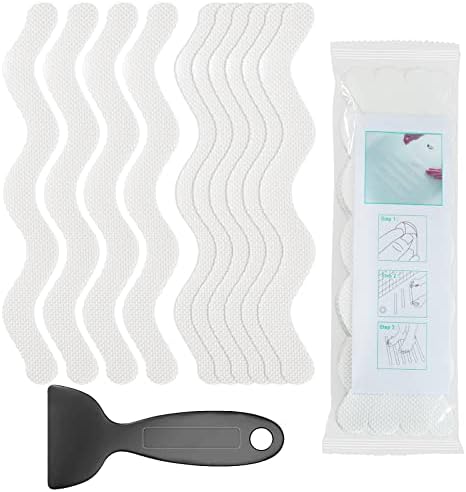 Non Slip Bathtub Stickers Set of 30 White