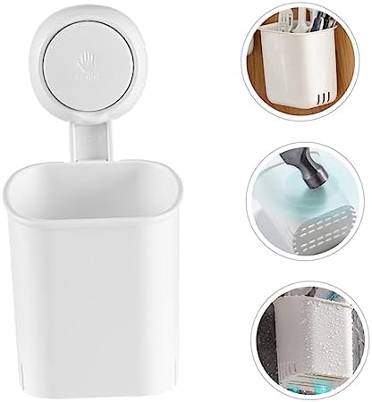 VOSAREA Wall Toothbrush Holder with Suction Cup