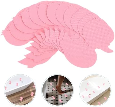 BEBEMOKO 12pcs Cartoon Duck Bathtub Stickers