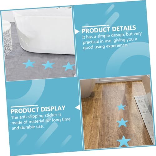 Non-Slip Bathtub Stickers with 40 Pieces for Safe Bathing