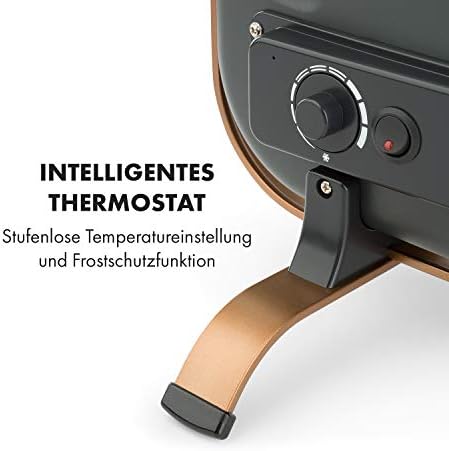 Klarstein HeatPal Marble Infrared Heater with Thermostat